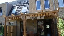 89.houten veranda van hardhout Zoetermeer