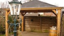 10. aluminium veranda met kunststofvlonders